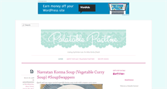 Desktop Screenshot of palatablepastime.com